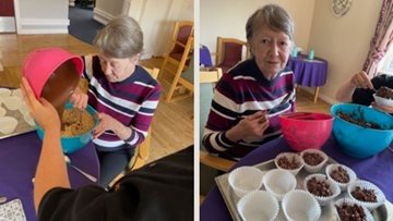 Brilliant baking at Greater Manchester care home